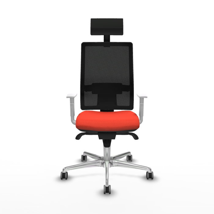 PIQUERAS Y CRESPO Silla de oficina Horna con Mecanismo Sincro, Naranja y Negro PIQUERAS Y CRESPO Silla de oficina Horna con Mecanismo Sincro, Naranja y Negro