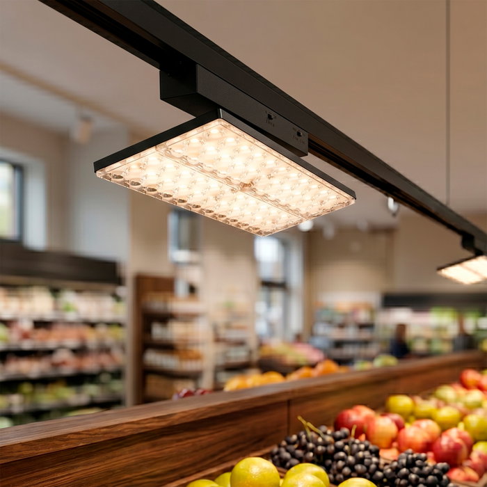 Foco Led Para Carril Market Negro 30W CCT Foco Led Para Carril Market Negro 30W CCT