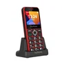 myPhone Halo 3 Teléfono Rojo Con Estación de Carga