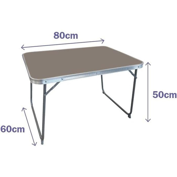 Mesa Plegable Marbueno Gris 90 x 70 x 60 cm
