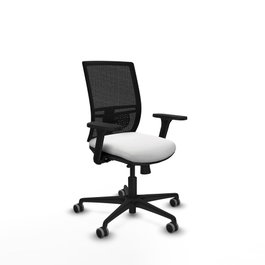 PIQUERAS Y CRESPO Silla de oficina Yunquera con Brazos 3D y Mecanismo Sincro/Traslack