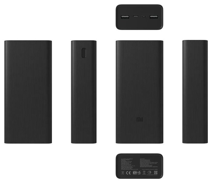 Xiaomi Powerbank 30000mAh 18W Negra PB3018ZM