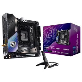 ASRock Z890I NOVA WiFi Placa Base Mini ITX Intel Z890 Socket LGA 1851 DDR5 WiFi 7 Ethernet 5Gb