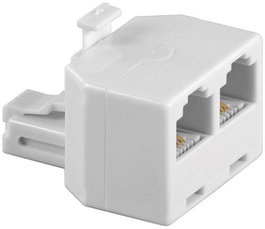 MicroConnect MPK301 Adaptador en T ISDN RJ11-2xRJ11 M/H