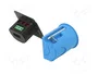 F&F Sensor láser DRL para debajo de enlucido, antracita