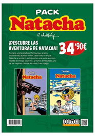 Tebeos Dolmen Editorial S.L. Natacha Pack Núm 02 y 03