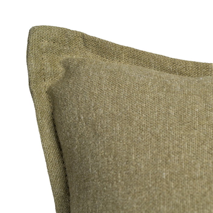 Cojín Verde 85%Algodón-15%Lino 60 X 40 cm (Set de 2)