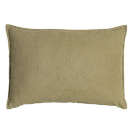 Cojín Verde 85%Algodón-15%Lino 60 X 40 cm (Set de 2)