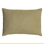 Cojín Verde 85%Algodón-15%Lino 60 X 40 cm (Set de 2)