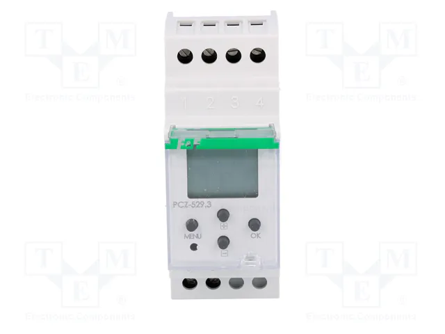 F&F Programador de tiempo SPDT 24÷264VAC/VDC