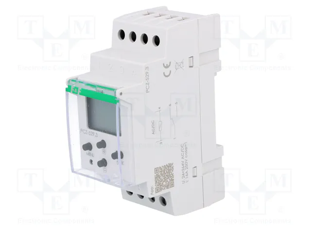 F&F Programador de tiempo SPDT 24÷264VAC/VDC
