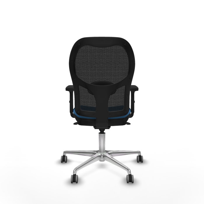 PIQUERAS Y CRESPO Silla de oficina Jorquera con mecanismo Sincro, Azul claro y Negro PIQUERAS Y CRESPO Silla de oficina Jorquera con mecanismo Sincro, Azul claro y Negro