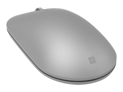 Microsoft Surface Mouse - Ratón inalámbrico Bluetooth con tecnología BlueTrack, diestro/zurdo, gris