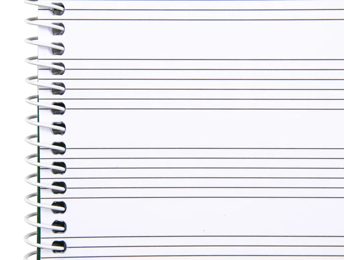 Liderpapel Bloc de Música para Guitarra Hexagrama Cuarto 3 mm 20 Hojas 100 g/m2
