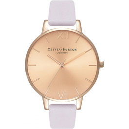 Olivia Burton Reloj Olivia Burton OB16BD110 con esfera rosa y correa violeta