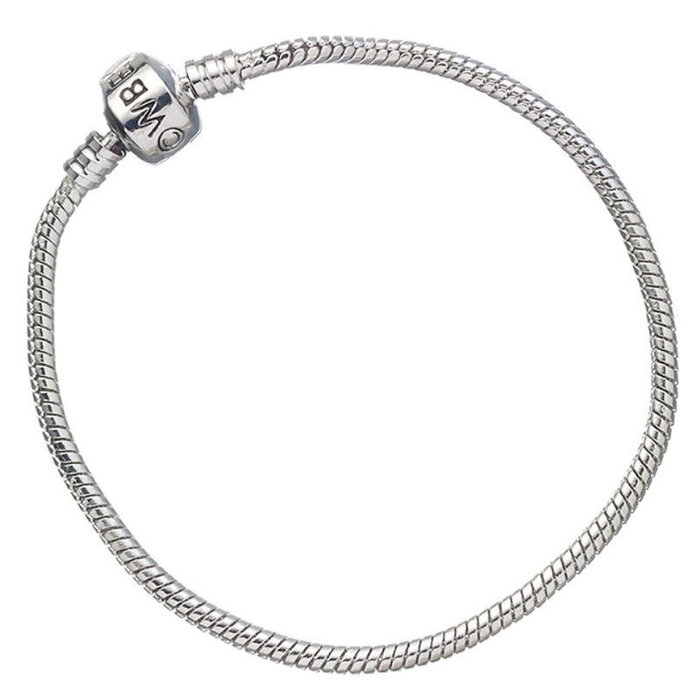 THE CARAT SHOP Pulsera Plateada Harry Potter Talla 18 CM THE CARAT SHOP Pulsera Plateada Harry Potter Talla 18 CM