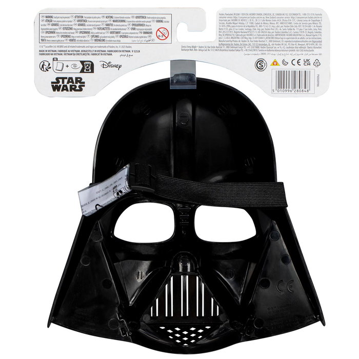 Hasbro G1430 Máscara de Darth Vader Star Wars para Juego de Rol y Cosplay, Multilingüe