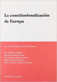 COMARES La constitucionalización de Europa, Alfredo Allué Buiza