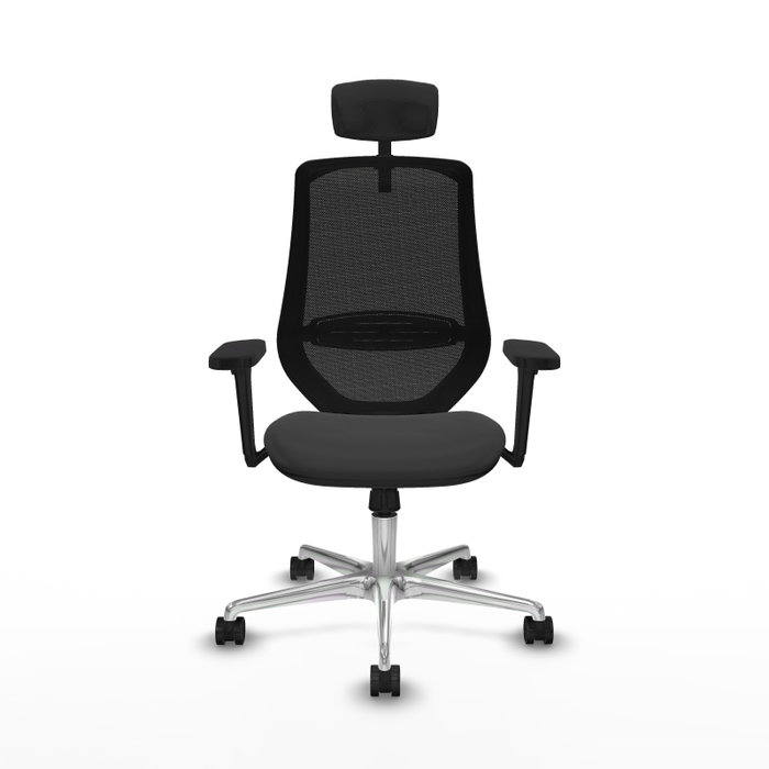 PIQUERAS Y CRESPO Silla de oficina Mardos con mecanismo Sincro, Gris oscuro y Negro PIQUERAS Y CRESPO Silla de oficina Mardos con mecanismo Sincro, Gris oscuro y Negro