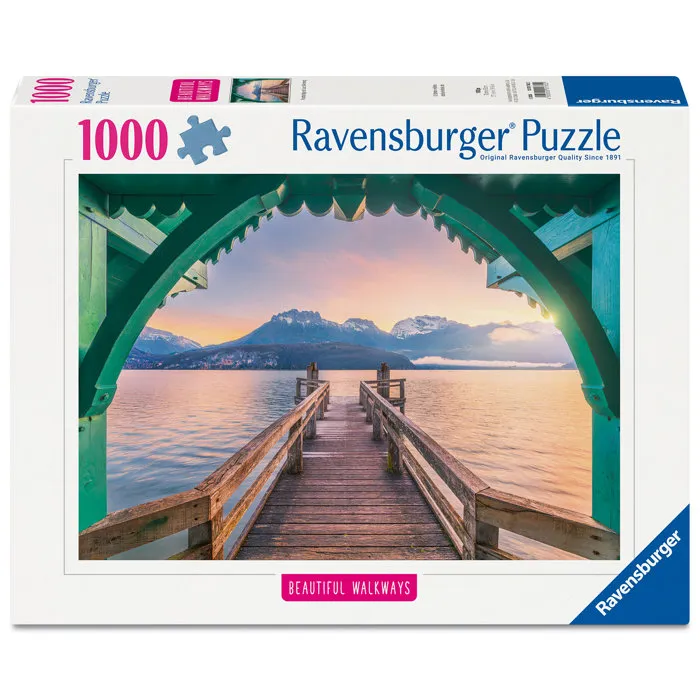 Ravensburger Rompecabezas Adultos 1000 Piezas Puente Peatonal Lago de Annecy Serie Senderos de Ensueño 14+ Años Ref. 12001762 / RA4005555017622 Ravensburger Rompecabezas Adultos 1000 Piezas Puente Peatonal Lago de Annecy Serie Senderos de Ensueño 14+ Años Ref. 12001762 / RA4005555017622