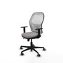 PIQUERAS Y CRESPO Silla de oficina Jorquera Gris y Blanco