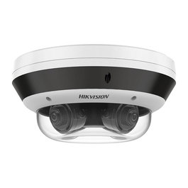 Hikvision DS-2CD6D44G1-IZS(2.8-8mm) Cámara IP PanoVu 4MP PTZ Motorizada Interior/Exterior con Visión Nocturna IR 30m, IP67, WDR, H.265+, PoE, 128 x 128 Pixeles, Negro/Blanco