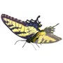 Metal Earth Maqueta 3D Metal Fascinations Tiger Swallowtail - Mariposa - Juego de Construcción sin Pegamento ni Soldadura - Nivel Fácil - Para Niños y Niñas