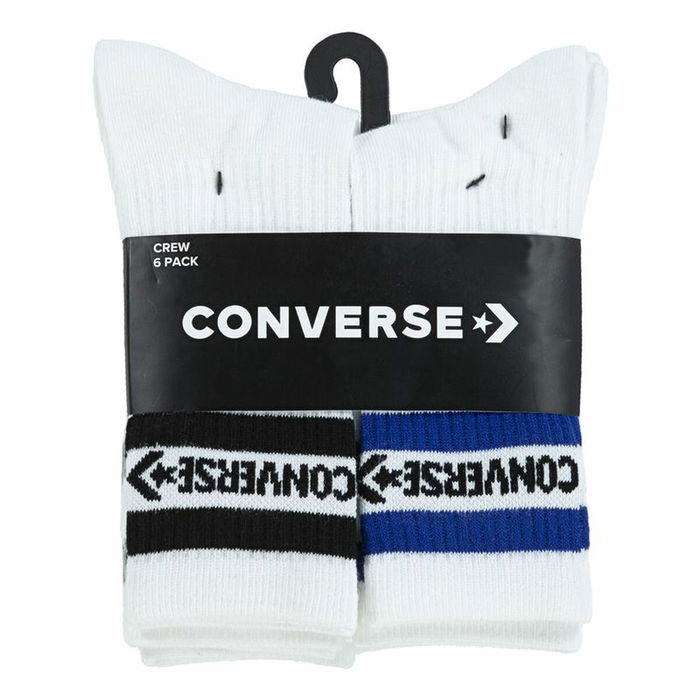 Calcetines Converse Wordmark Crew Blanco (5-7 Años)