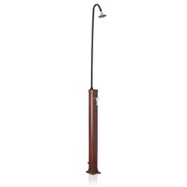 Gre Ducha de PVC con aspecto madera y acumulador de 9 l