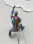 DKD Home Decor Cuadro Lienzo Resina 3D Blanco y Multicolor 100x3,5x150