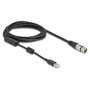 DeLOCK Cable convertidor de audio XLR de 3 clavijas a USB Tipo-A de 3 m