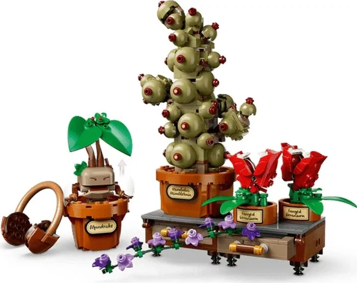 LEGO Harry Potter76474 Rośliny z lekcji zielarstwa w Hogwarcie