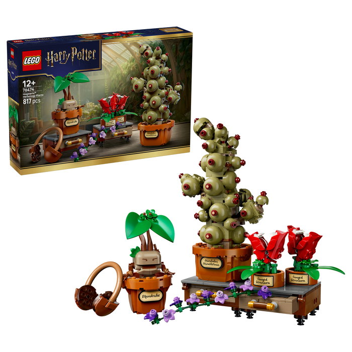LEGO Harry Potter Plantas de la clase de Herbología de Hogwarts 76474 LEGO Harry Potter Plantas de la clase de Herbología de Hogwarts 76474