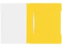 LEITZ Dosier Fastener PVC A4 Amarillo con Tarjetero (Set de 25)