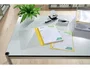LEITZ Dosier Fastener PVC A4 Amarillo con Tarjetero (Set de 25)