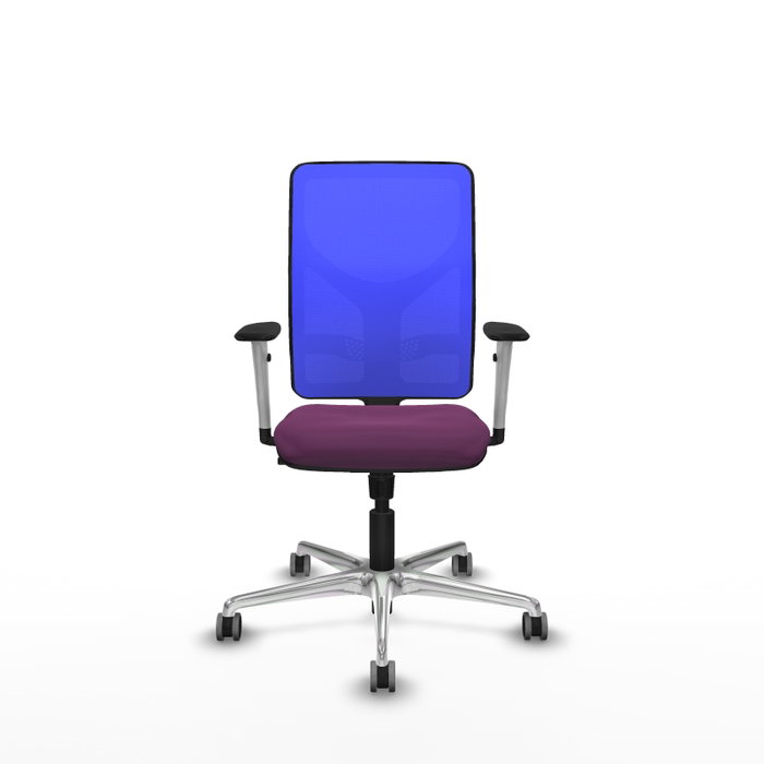PIQUERAS Y CRESPO Silla de oficina Motilla con mecanismo Sincro, Morado y Azul PIQUERAS Y CRESPO Silla de oficina Motilla con mecanismo Sincro, Morado y Azul