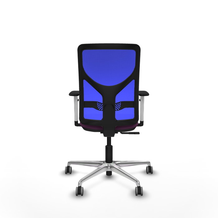 PIQUERAS Y CRESPO Silla de oficina Motilla con mecanismo Sincro, Morado y Azul PIQUERAS Y CRESPO Silla de oficina Motilla con mecanismo Sincro, Morado y Azul