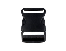 Innspiro Broche Doble Plástico Negro 50 mm (5 unidades)