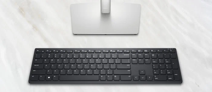 Dell KB500 Teclado Inalámbrico RF QWERTY Español Negro Completo con Teclado Numérico y Batería de Hasta 36 Meses para Oficina, Windows, Mac, Linux