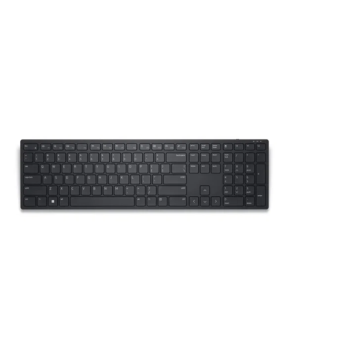 Dell KB500 Teclado Inalámbrico RF QWERTY Español Negro Completo con Teclado Numérico y Batería de Hasta 36 Meses para Oficina, Windows, Mac, Linux