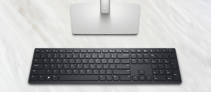 Dell KB500 Teclado Inalámbrico RF 2.4 GHz Español QWERTY con 12 Teclas Programables, Numpad y Batería de Hasta 36 Meses