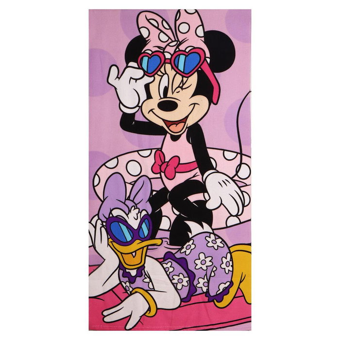 Cerdá Set Toalla Saco Gorra Minnie Disney Poliéster 70x140cm