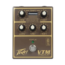 PEAVEY VTM Preamp Pedal TransTube recreation of the legendary Peavey VTM 60/120 preamp circuit