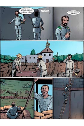 Julian Olivares Dengra Los Últimos de Filipinas (Cómic Europeo) inevitable
