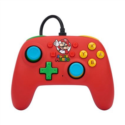 Power A Mando con Cable NSGP0123-01 Enhanced para Nintendo Switch Mario Medley, Licencia Oficial, 3m USB-C Power A Mando con Cable NSGP0123-01 Enhanced para Nintendo Switch Mario Medley, Licencia Oficial, 3m USB-C