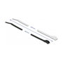 DeLOCK Brida para cables con cabeza plana 205 x 2,5 mm, 100 piezas