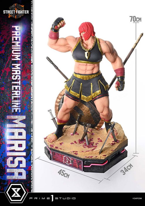 Street Fighter 6 Estatua Premium Masterline Series 1/4 Marisa 70 cm Street Fighter 6 Estatua Premium Masterline Series 1/4 Marisa 70 cm