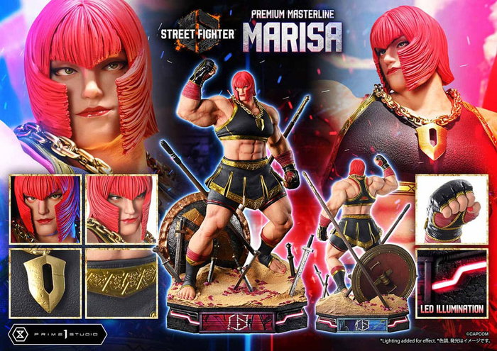 Street Fighter 6 Estatua Premium Masterline Series 1/4 Marisa 70 cm Street Fighter 6 Estatua Premium Masterline Series 1/4 Marisa 70 cm