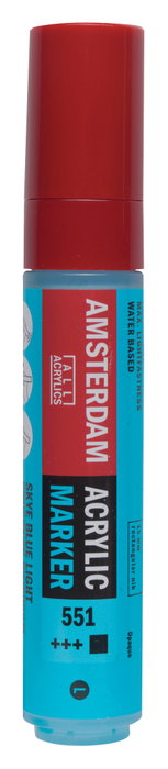 Amsterdam Amsterdam Marker Acrílica 15 mm Azul Celeste Claro 551 Amsterdam Amsterdam Marker Acrílica 15 mm Azul Celeste Claro 551