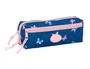 Safta Estuche portatodo Blackfit8 mariposas pequeño con goma elástica